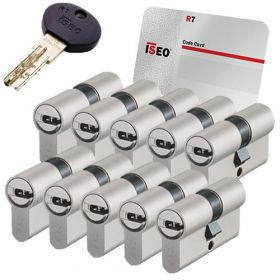Iseo R7 SKG3 - 10 cilinders met 6 sleutels
